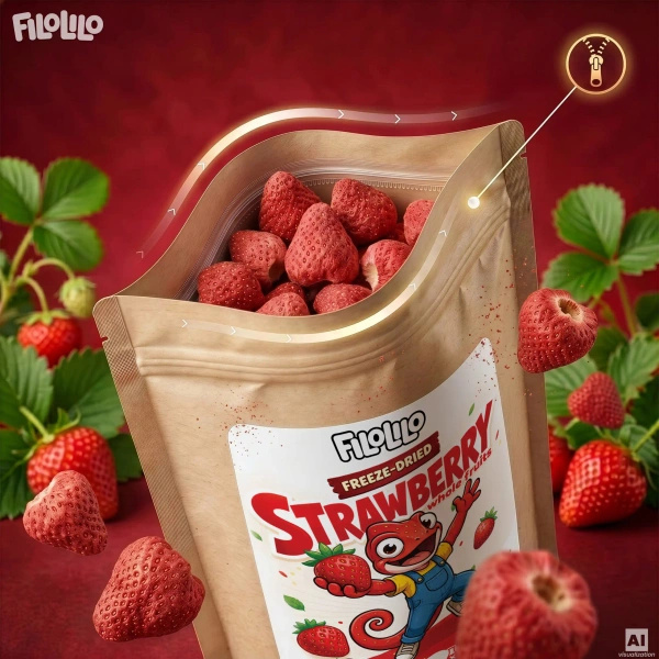 FiloLilo – Truskawka liofilizowana (cała) 20 g