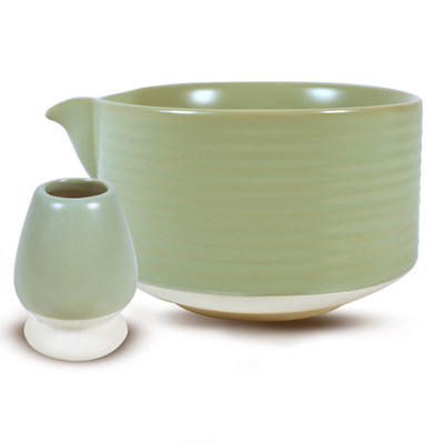 Zestaw akcesoriów do parzenia herbaty matcha