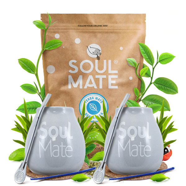 Zestaw Startowy dla dwojga Yerba Mate Soul Mate Despalada 500g