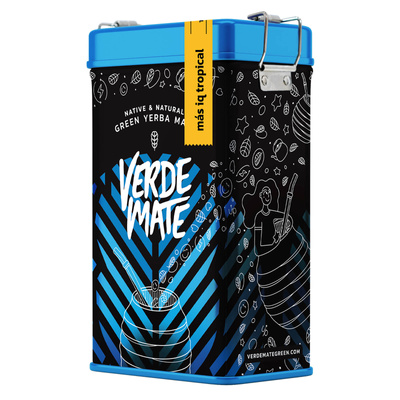 Yerbera – Puszka z Verde Mate Mas IQ Tropical 0,5kg