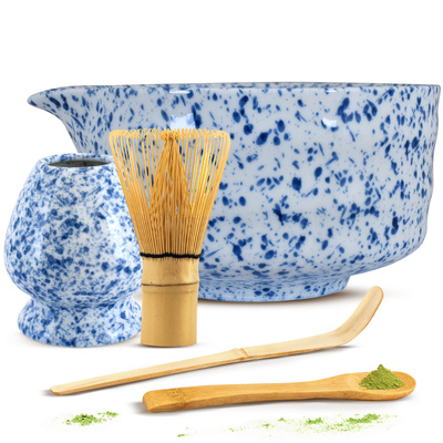 Zestaw akcesoriów do parzenia herbaty matcha