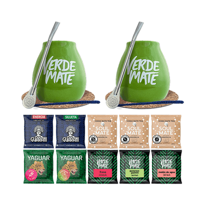 Zestaw Yerba Verde Mate Green Tykwa Bombilla 10x50