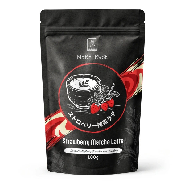 Mary Rose – Strawberry Matcha Latte 100 g