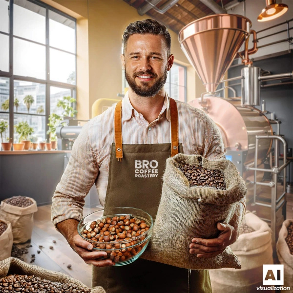 Bro Coffee Roastery – Kawa ziarnista Brazil Mogiana Premium 1 kg