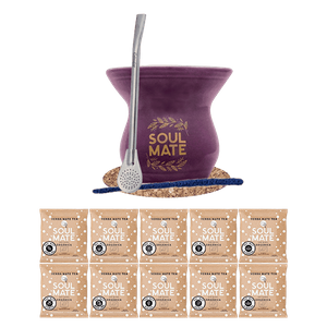 Zestaw Yerba Soul Mate 500g Tykwa Bombilla 10x50g