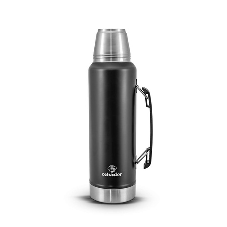 Termos Cebador Largoinox 1,2 L - czarny