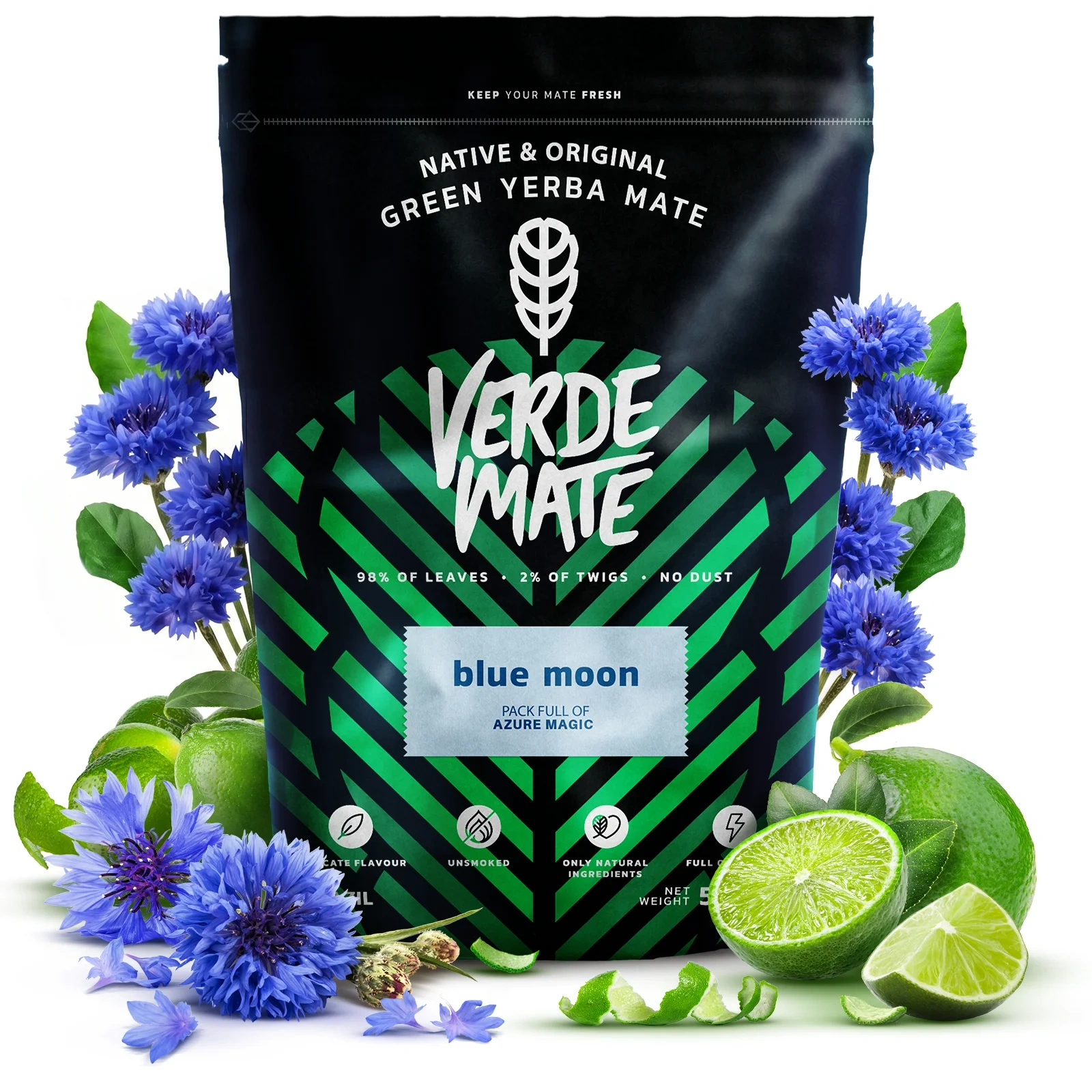 Yerba mate Verde Mate Green Blue Moon