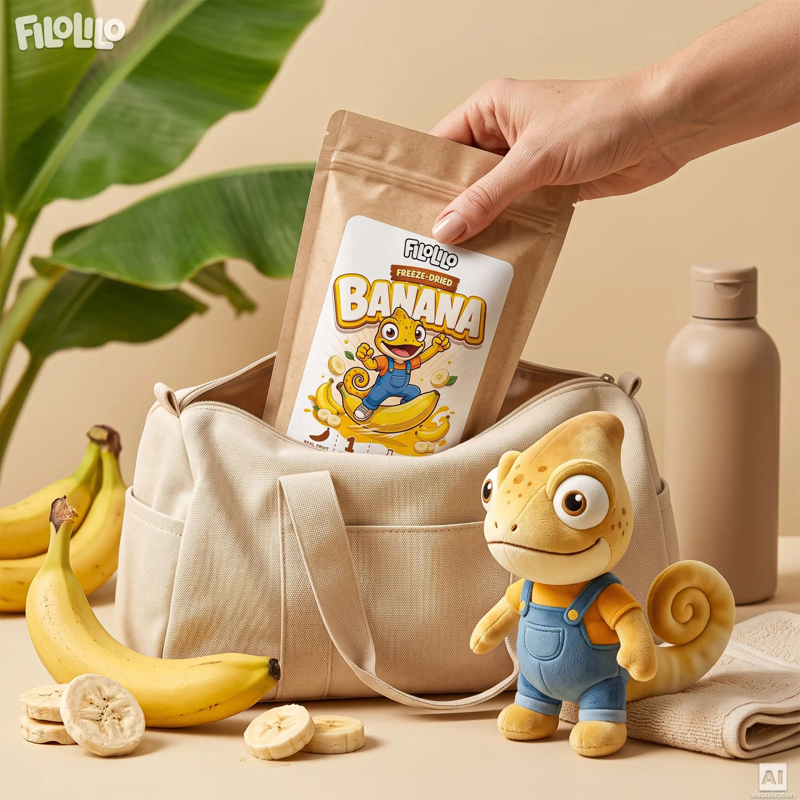 Liofilizowany banan FiloLilo