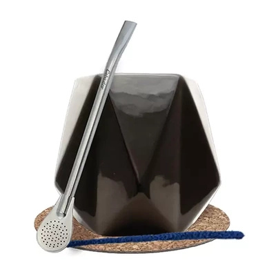 Zestaw Tykwa Diament do Yerba Mate Bombilla