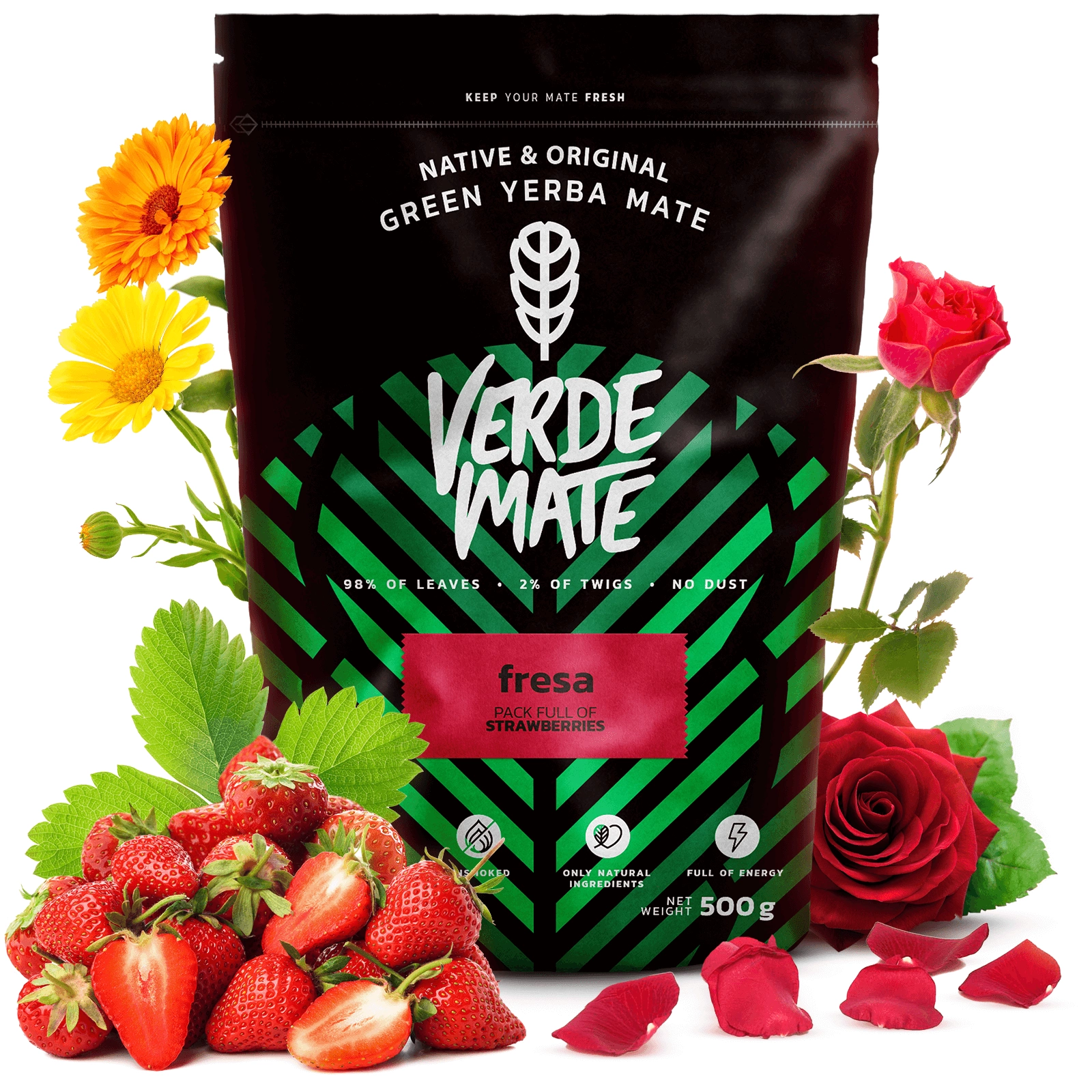 Verde Mate Green Fresa - Zbliżenie