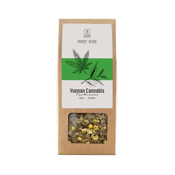 Mary Rose - Herbata Yunnan Cannabis - 50 g
