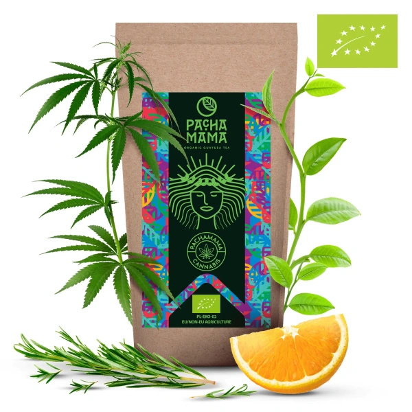 Guayusa Pachamama Cannabis – organiczna – 250g