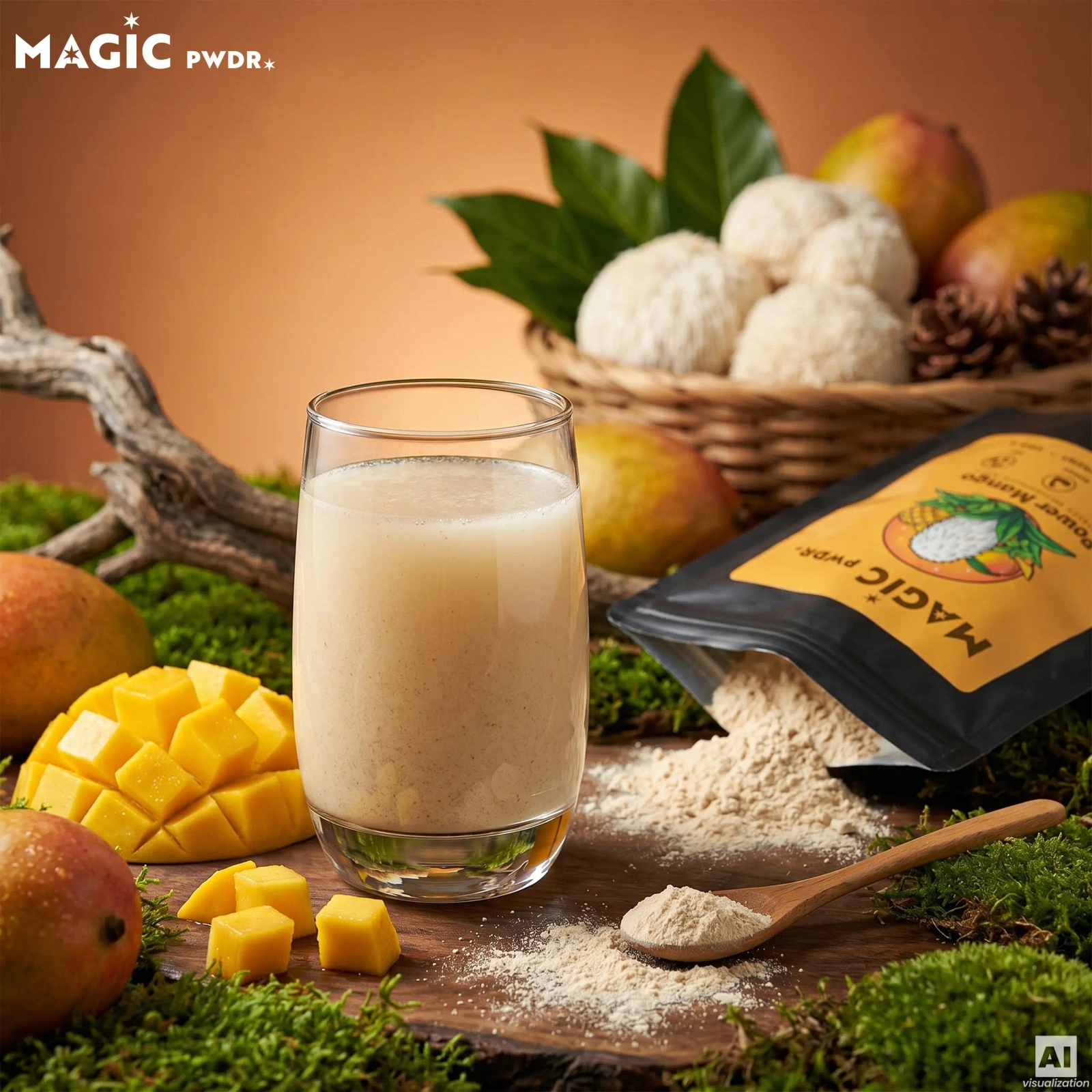 Magic Pwdr Power Yerba & Mango