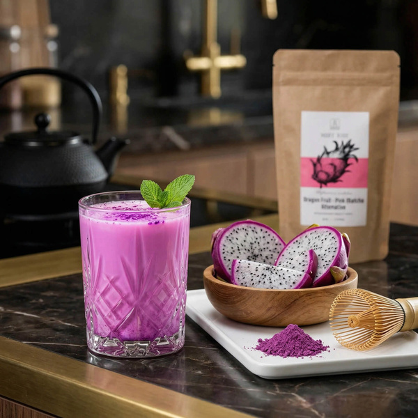 Zestaw do przygotowania Pink Matcha