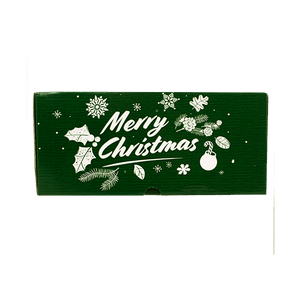 Świąteczne opakowanie prezentowe na yerba mate – zielone