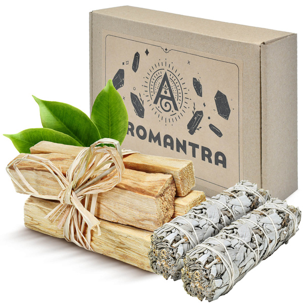 Zestaw prezentowy: Palo Santo 50g + biała szałwia