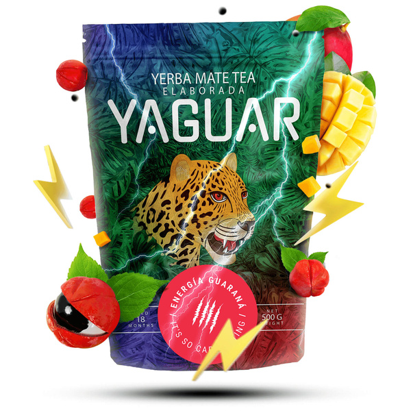Zestaw prezentowy Yerba Mate Yaguar Energia 0,5kg