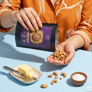 Nustino Crunch – prażone orzechy nerkowca – Golden Salted Butter 200 g