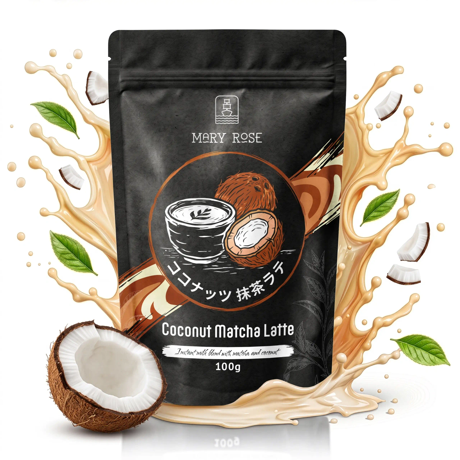 Mary Rose – Coconut Matcha Latte