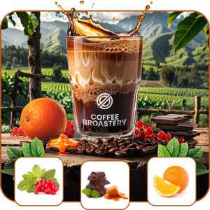 Bro Coffee Roastery - Kawa ziarnista Colombia Medellin Premium 1 kg