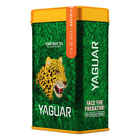 Yerbera – Puszka z Yaguar Naranja 0,5 kg