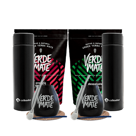 ZESTAW Yerba Mate TERMOS akcesoria dla dwojga
