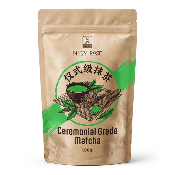 Mary Rose – Chińska Herbata Zielona Matcha Ceremonialna 100 g
