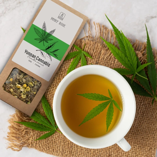 Mary Rose - Herbata Yunnan Cannabis - 50 g