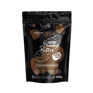 Zestaw masło orzechowe w proszku Nustino: Classic + Czekolada 2x400g