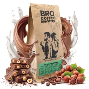 Bro Coffee Roastery – Kawa ziarnista Brazil Mogiana Premium 400 g