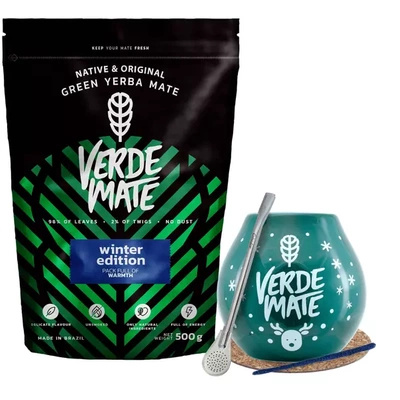Zestaw Startowy zima Yerba Verde Mate Winter 500g