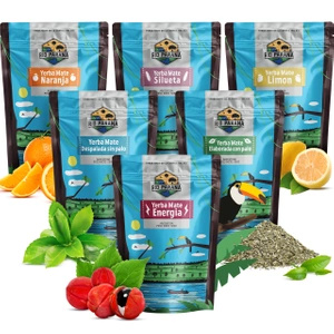 Zestaw Yerba Mate Rio Parana różne rodzaje 6x500g