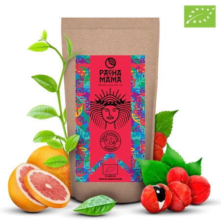 Guayusa Pachamama Energia - Zbliżenie liści
