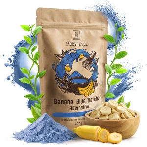 Mary Rose – Blue Matcha Alternative – Banan (w proszku) 100 g