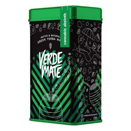 Yerbera – Puszka z Verde Mate Cannabis Absinth 0,5kg 