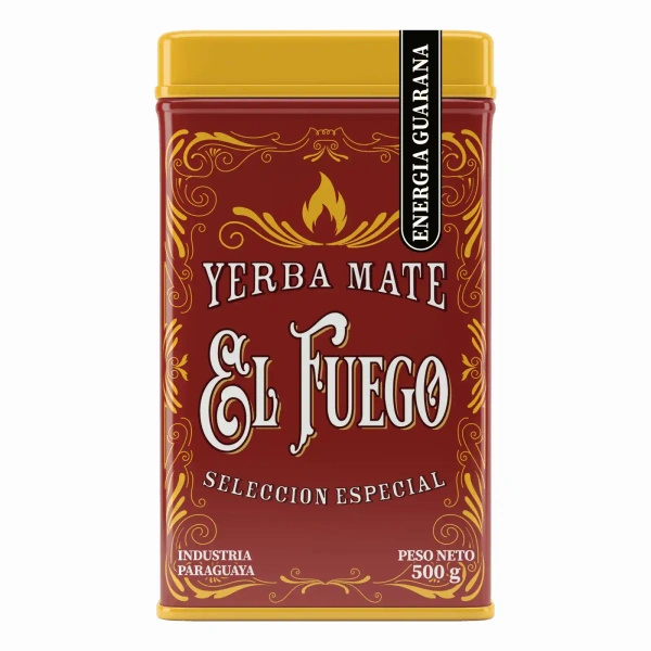 Yerbera – Puszka z El Fuego Energia Guarana 0,5 kg 