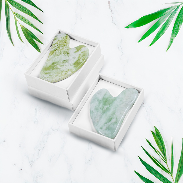 Kamień Gua Sha do masażu – jadeit
