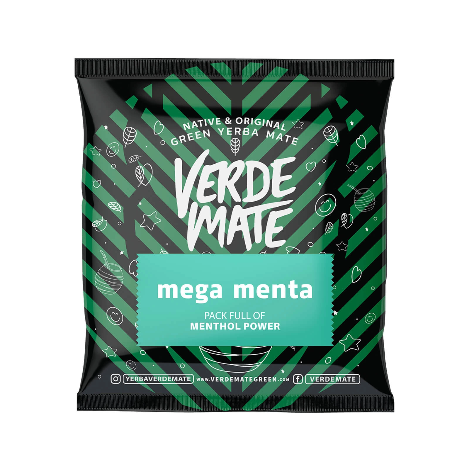 Verde Mate Green Mega Menta - Zbliżenie