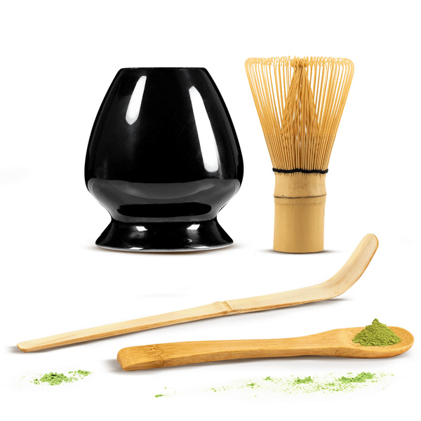Zestaw akcesoriów do parzenia herbaty matcha