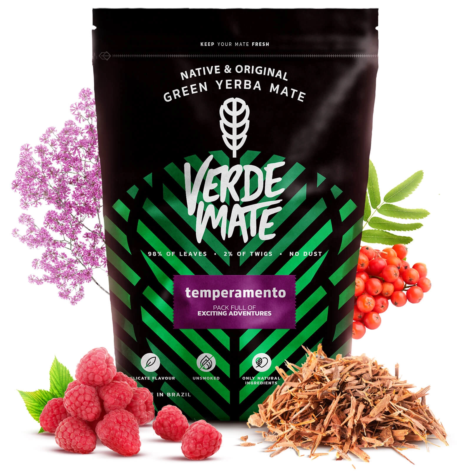 Verde Mate Green Temperamento - Zbliżenie