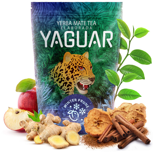 Zestaw Prezentowy Yerba Yaguar Winter Prune 500g