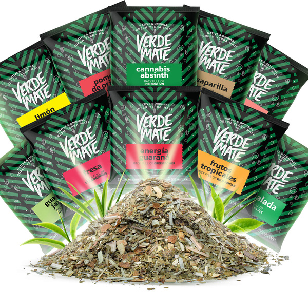 Zestaw Yerba Verde Mate 10 x 50 g