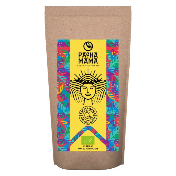 Guayusa Pachamama Menta Limón – organiczna z miętą i cytryną – 100g