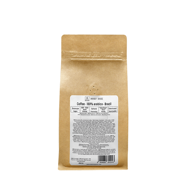 Mary Rose - Kawa ziarnista Brazil Guaxupe premium 400 g