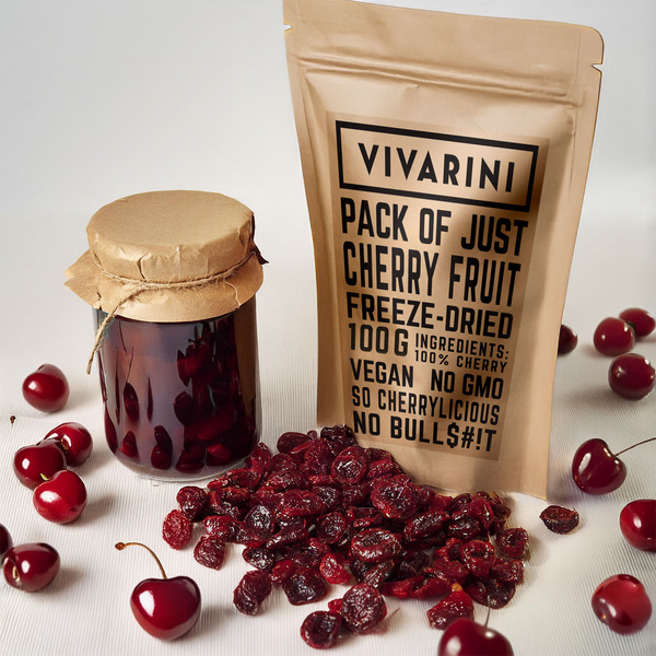 Vivarini – Wiśnia liofilizowana 100 g