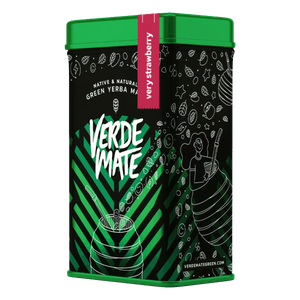 Yerbera – Puszka z Verde Mate Green Very Strawberry 0,5kg 