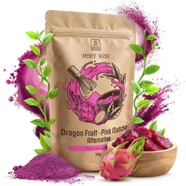 Mary Rose – Pink Matcha Alternative – Dragon Fruit (w proszku) 50 g