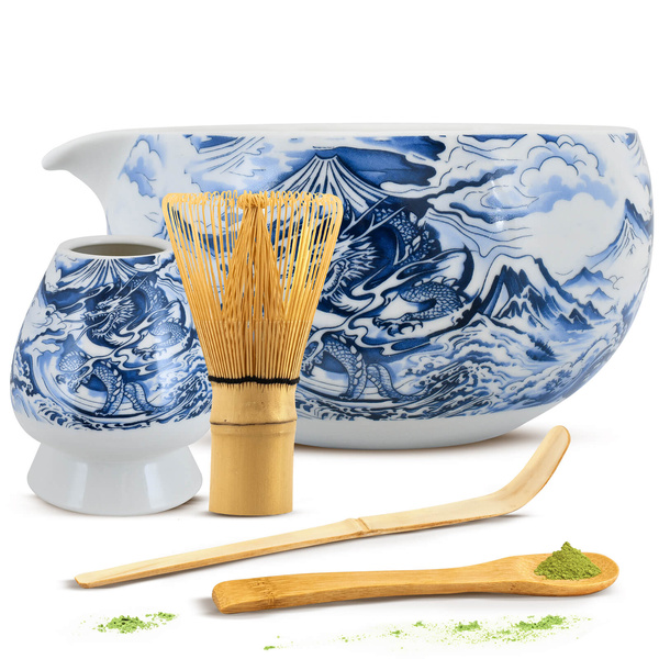 Zestaw akcesoriów do parzenia herbaty matcha Dragon