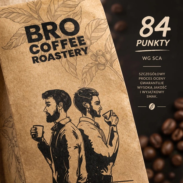 Bro Coffee Roastery – Kawa ziarnista Brazil Samba Premium 1 kg