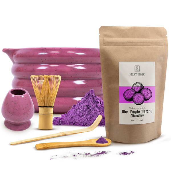 Zestaw do przygotowania Purple Matcha